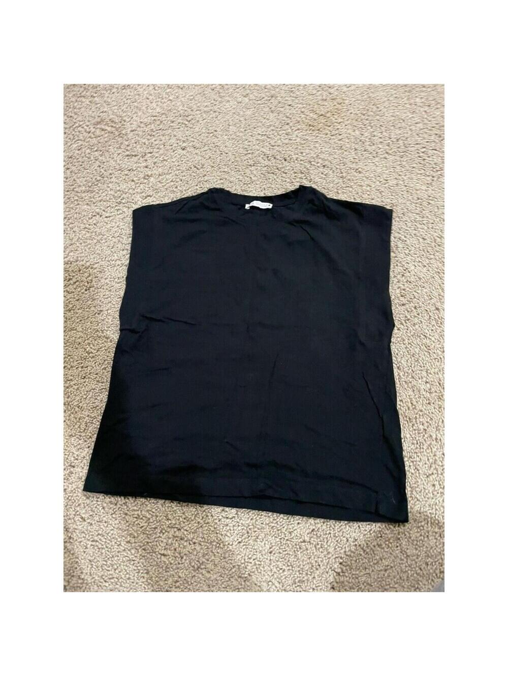 Women’s ZARA Black Sleeveless Top Size S Small